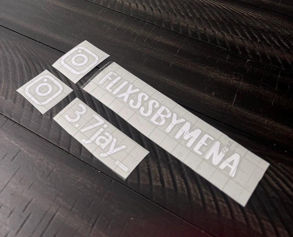 Custom Instagram Handle