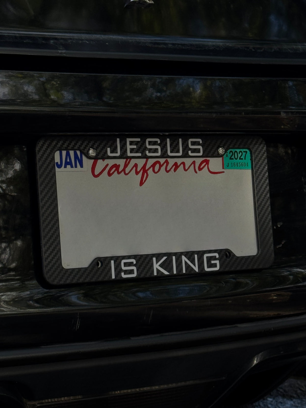 Jesus is King Frame
