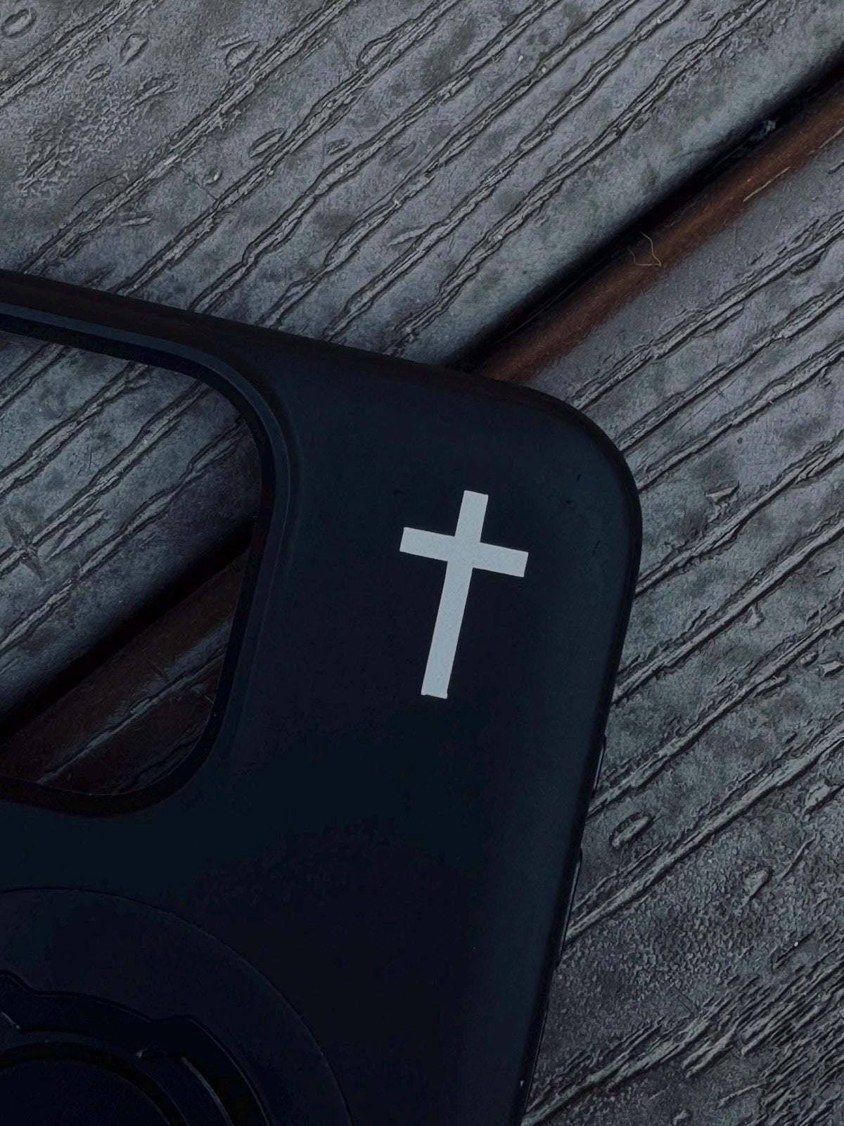 Cross Phone Case Decal